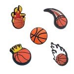 BOWNDY Basketball Charms for Croc Clog Shoes Decoration Sports Shoe Charm for Shoe & Bracelet Wristband Party Gifts
