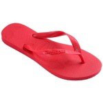 Havaianas Top Flip Flops for Unisex - Summer Style Sandals - ruby red, 9/10W - 8M