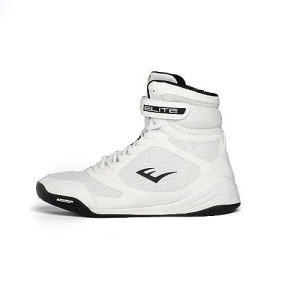 Everlast Elite V2 White 10 Boxing Shoes: Your Ultimate Training Companion for Excellence and Durability Boxing Shoes, Elite 2 Shoes, Training Footwear