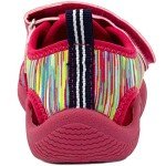 Nautica Kids Protective Water Shoe,Closed-Toe Sport Sandal for Boys and Girls-Kettle Gulf-Neon Multi Size-10