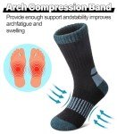 NOCIN COLOR Kids Merino Wool Hiking Socks Boys Girls Toddlers Thermal Winter Warm Boot Thick Cushion Socks 6 Pairs （6 Pairs Mix Color B，4-7 Years）