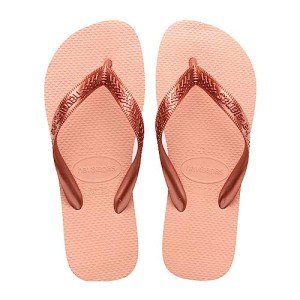 Havaianas Unisex's Flip Flop Water Shoe, Ballet ROS(0076), 25.0~26.0 cm