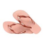Havaianas Unisex's Flip Flop Water Shoe, Ballet ROS(0076), 25.0~26.0 cm