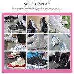 NDTEZUGT 1/4"(6mm) Round Thick Shoe Laces for Sneakers, Athletic Shoe Strings Replacement Laces for Jordan 11 Basketball Sneaker Tennis Running Shoes High Tops (White,54"/140cm)