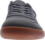 WHITIN Wide Toe Box Barefoot Shoes for Men Minimalist Zero Drop Sole Sneakers Size 11 11W Walking Training Grey Gum 45