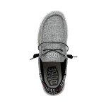 Hey Dude Men's Wally Funk Jacquard Black Aztec Size 11| Men's Loafers | Men's Slip On Shoes | Comfortable & Light-Weight