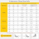 Kiderence Toddler Girls Mary Jane Dress Shoes Little Girls School Oxford Navy Blue Flats Size 8