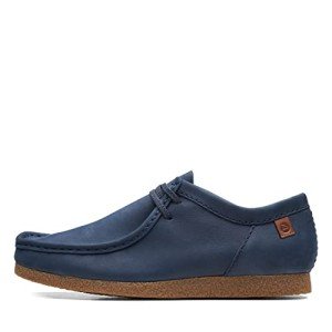 Clarks Collections Men's Shacre II Run Chukka Boot, Navy Nubuc, 9.5 M US