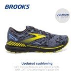 Brooks Men’s Adrenaline GTS 23 Supportive Running Shoe - Nine Iron/Folkstone/Sulphur - 13 Medium
