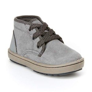 Simple Joys by Carter's Kids Noah Chukka Boot Fashion, Grey, 8 US Unisex Toddler