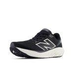 New Balance Women's W880V14 Running Shoe, Black/SEA Salt/Silver Metallic, 8.5