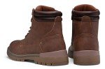 Jousen Mens Boots Fashion Casual Boot Hiking Zipper Chukka Boots for Men (AMY8118A brown 10.5)