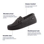 isotoner Women's Premium Knit Slide Slippers, Ash, 8.5-9