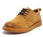 Shoemate Wax Round Shoelaces for Boots and Dress Oxford Shoes, Shoe Strings, 01 Black, 38"(97cm) 4-Hei WAR-97-4