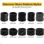 Shoemate Wax Round Shoelaces for Boots and Dress Oxford Shoes, Shoe Strings, 01 Black, 38"(97cm) 4-Hei WAR-97-4