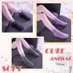 DYW Kids Merino Wool Hiking Socks Toddlers Boys Girls Winter Warm Thick Thermal Soft Cozy Crew Boot Socks 6 Pairs (6 Pairs Cat A, 4-7 Years)