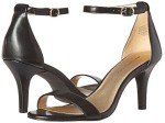 Bandolino Women's Madia Heeled Sandal, Black Synthetic Leather, 9