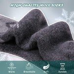 DYW Kids Merino Wool Hiking Socks Toddlers Boys Girls Winter Warm Thick Thermal Soft Cozy Crew Boot Socks 6 Pairs (6 Pairs Cat A, 4-7 Years)