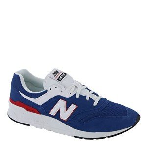 New Balance Men's 997H V1 Lifestyle Sneaker, Atlantic Blue/Team Red, 5