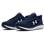 Under Armour Mens Charged Assert 9 Running Shoe, Academy Blue (400 White, 11.5 X-Wide US