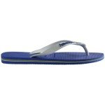 Havaianas Men's Brazil Logo Flip Flop Sandal, Marine Blue, 9-10