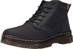 Dr. Martens Unisex Bonny Chukka Boot,100% Leather with Synthetic Sole, Black Extra Tough Poly+Rubbery, 11 US Women