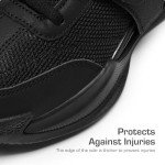 DREAM PAIRS Boys Girls Basketball Shoes Little Kid Big Kid Non-Slip Sport Athletic Sneakers Boys Comfortable Durable School Training Shoes Black Size 1 Little Kid SDBS2302K