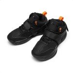DREAM PAIRS Boys Girls Basketball Shoes Little Kid Big Kid Non-Slip Sport Athletic Sneakers Boys Comfortable Durable School Training Shoes Black Size 1 Little Kid SDBS2302K
