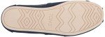 TOMS Men's Alpargata Espadrille Loafer Flat, Navy Recycled Cotton Canvas, 12