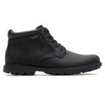 Rockport mens Storm Surge Water Proof Plain Toe chukka boots, Black, 8.5 US