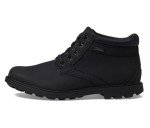 Rockport mens Storm Surge Water Proof Plain Toe chukka boots, Black, 8.5 US