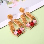 Stylish Horse-Themed Earrings for Derby Fans