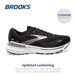 Brooks Adrenaline GTS 23 Men's Running Shoes - Black/Silver