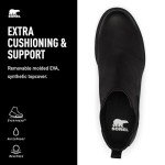 Sorel Emelie Chelsea Waterproof Boots - Black