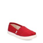 TOMS unisex child Espadrille Sneaker, Red, 11 Little Kid US
