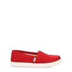 TOMS unisex child Espadrille Sneaker, Red, 11 Little Kid US
