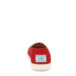 TOMS unisex child Espadrille Sneaker, Red, 11 Little Kid US
