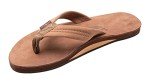 Men’s Luxury Leather Rainbow Sandals with Arch Support