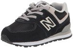 New Balance 574 V1 Toddler Sneaker - Black/White