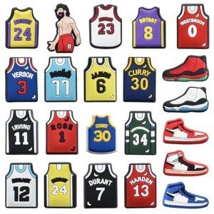 Basketball Shoe Charms - Fun Cartoon Accessories