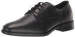 BOSS Colby Black Soft Leather Derby Shoes