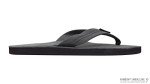 Rainbow Sandals Men's Premier Leather Single Layer Wide Strap with Arch, Premier Black, Men's Large / 9.5-10.5 D(M) US