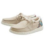 Hey Dude Wendy Funk Beige Wool Slip-On Loafers