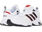 adidas Men's Strutter Wide Fit Classic Lifestyle Sneakers Shoes,ftwr White/core Black/active Red, 7.5 M US Wide