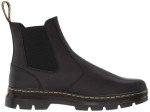 Dr. Martens Unisex Embury Chelsea Boot, Black Wyoming, 12 Women/11 Men