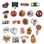 Basketball Shoe Charms for Crocs – 22 Pack