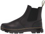 Dr. Martens Unisex Embury Chelsea Boot, Black Wyoming, 12 Women/11 Men