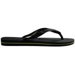 Havaianas Men's Brazil Flip Flop Sandal, Black, 9-10 M US