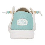 Hey Dude Women's Wendy Boho Crochet Off White Size 5 | Women's Shoes | Women Slip-on Loafers | Comfortable & Light-Weight