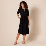 Amazon Essentials Women's Two Strap Heeled Sandal, Beige Faux Leather, 8